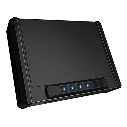 RPNB Gun Safe, Quick-Access Firearm Safety Device with RFID Lock, Home & Personal Safe Series