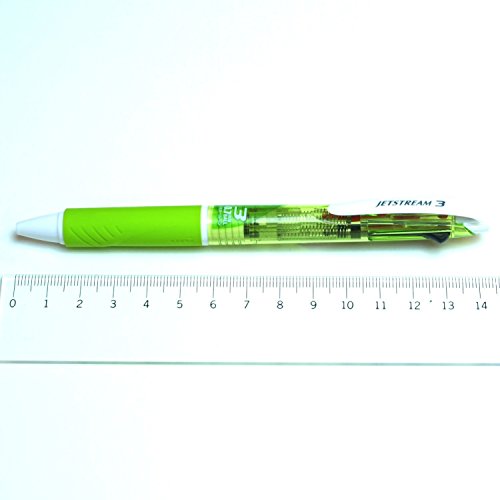 Uni Ballpoint Pen Jetstream 3 Color Black, Red, Blue Ink 0.7Mm, Green (Sxe340007.6) #TOP1