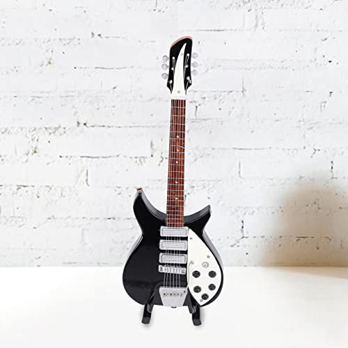 Modèle de Guitare Miniature, Forme de Guitare électrique Modèle de Guitare électrique Exquis pour la décoration de - Les Beatles, Paul McCartney, John Lennon, RIngo Starr, George Harrison Modèle de Guitare Miniature, Forme de Guitare électrique Modèle de Guitare électrique Exquis pour la décoration de – Image 4
