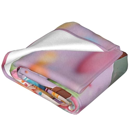 Couverture flanelle microfibre contre le froid plaid canapé - 4