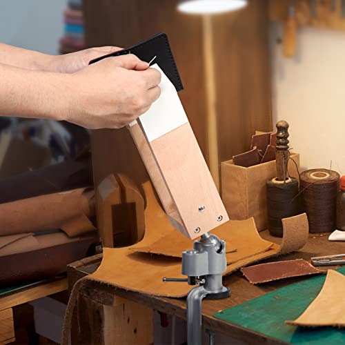 Braçadeira de pônei de costura de couro - Ferramenta para trabalho em couro, grampo de costura de ma