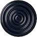 Ekena Millwork CM29CAMDF Carton Smooth Ceiling Medallion, 29 1/8"OD x 1 1/2"P (Fits Canopies up to 9 1/8"), Hand-Painted Midnight Dream