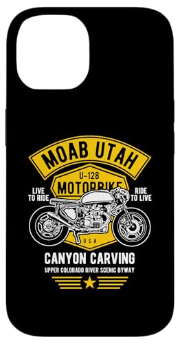 Moab Utah U-128 ���g�����[�^�[�T�C�N���L���j�I���J�[�r���O�f�U�C�� �X�}�z�P�[�X iPhone 14 �p