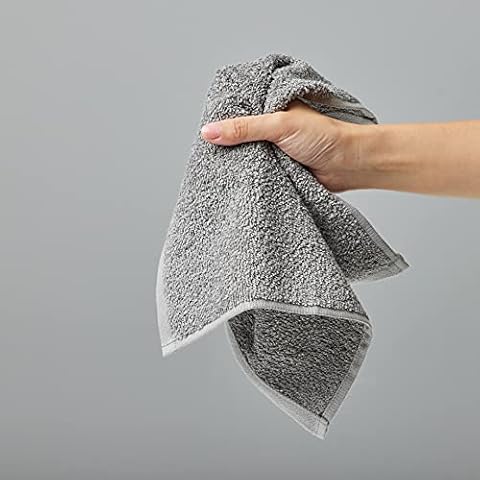 Amazon Basics Lot de 24 serviettes en coton Cover