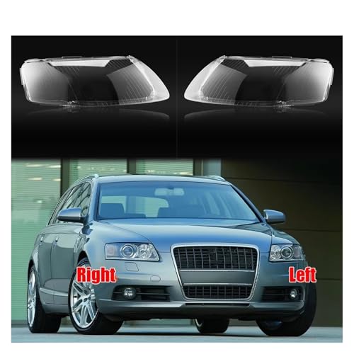 Cache phare transparent gauche LENTLY pour Audi A6 C6 2004-2011 - 2