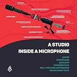 BEACN Dark Dynamic USB Microphone for PC | Professional Podcast, Gaming & Streaming Mic | Studio-Quality Desk Mic for YouTube, Twitch & Recording - Image 6