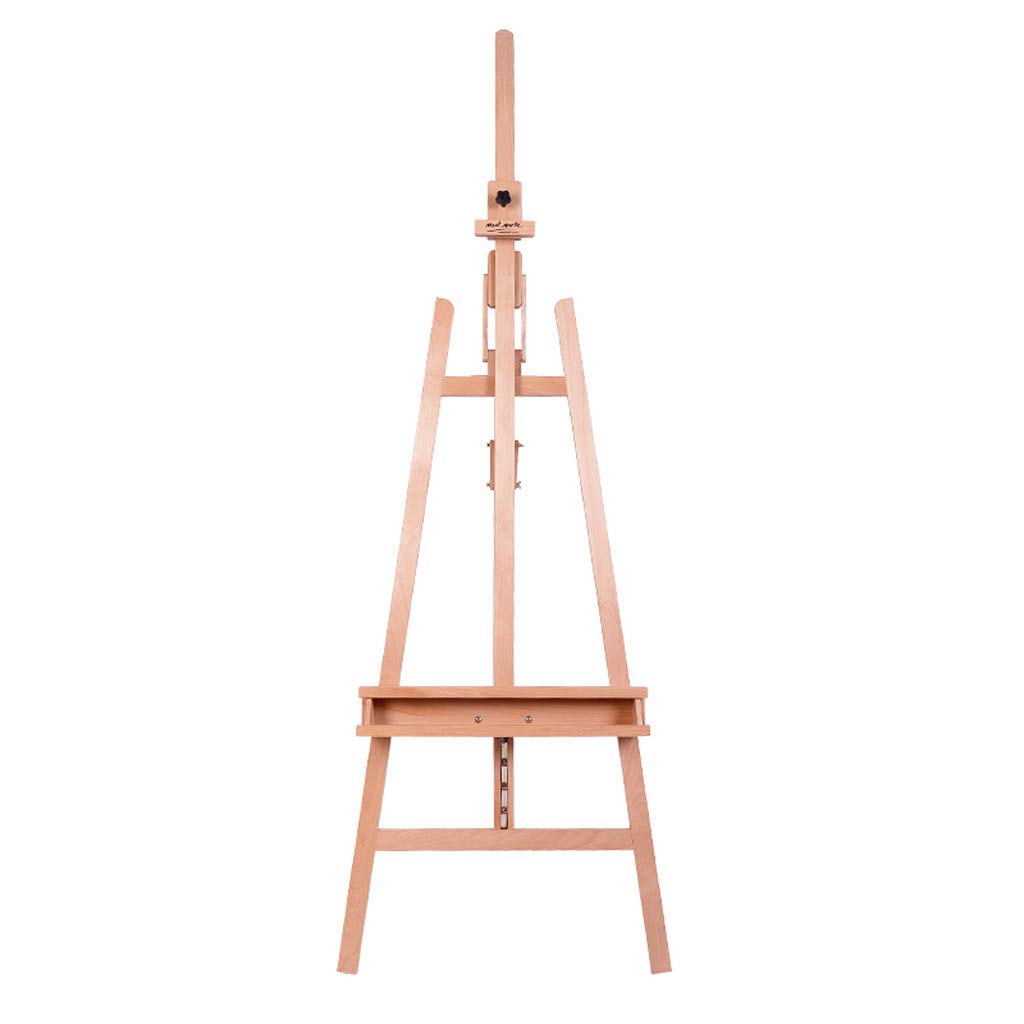 CWCQGH Easels Wooden Oil Easel Adjustable Multi-Angle for Beginners 99X65X162 cm Easel Art Supplies