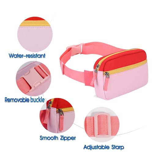 Image of Fanny Pack Birthday Gifts for Teen Girls 7-13, Kids Crossbody Belt Bag | Back to School Gifts, Cute Preppy Girl Fashion Accessories with Adjustable Strap, Trendy Stuff for Travel & Dorm Essentials