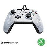 PDP Gaming Wired Controller: Ghost White - Xbox Series X|S, Xbox One, PC - Summer 2021 Model