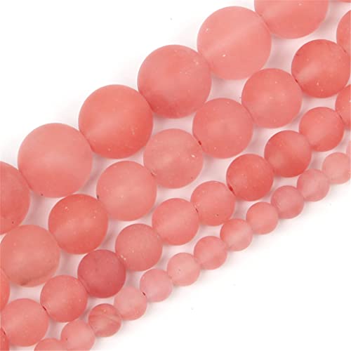 Perles en agate givrée 12mm Hamthuit pour fabriquer un bracelet bohème