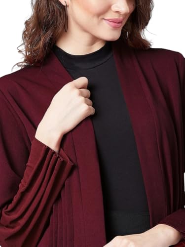 Image of IUGA Black Shrugs for Women Stylish (408 Blk )
