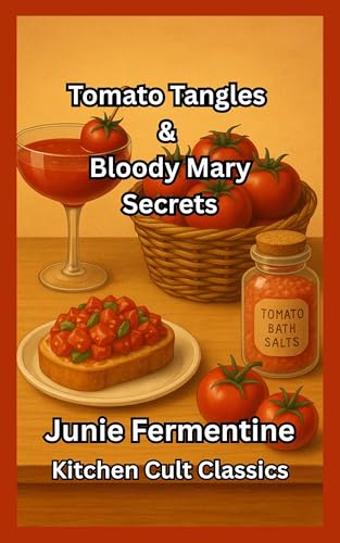  Tomato Tangles & Bloody Mary Secrets: A Funny Cocktail, Party, and Spa Book About the World’s Sassiest Fruit (Junie Fermentine’s Kitchen Cult Classic) (English Edition)