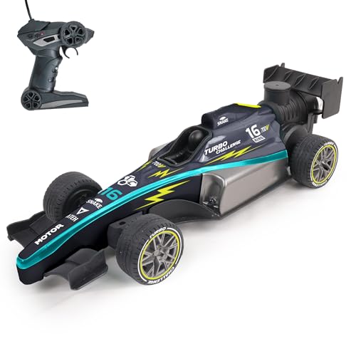 Voiture télécommandée de course Vaporize bleue pour jouer dans le jardin et le salon