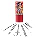 DC Super Hero Girls Wonder Woman Stainless Steel Manicure Pedicure Grooming Beauty Care Travel Kit