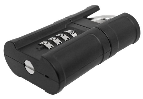 Fjm Security Sx-875 4-Dial Shrouded Combination Padlock With Black Finish #TOP1