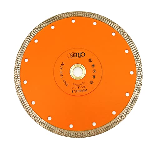 BGTEC 8 Inch Diamond Porcelain Saw Blade