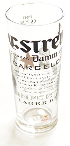 Estrella Cerveza Damm Barcelona Lager - Vaso de pinta