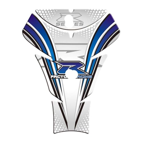 Tampon réservoir moto en arête de poisson noir pour GSXR 600 750 1000
