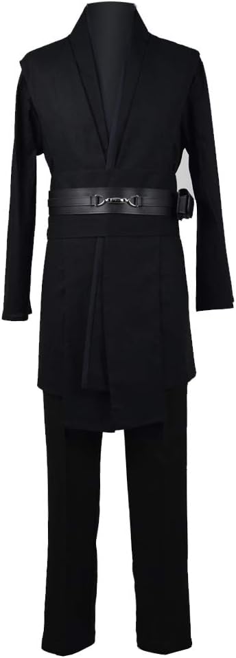 Rongxu Mens Tunic Robe Cosplay Costume Adult Tunic Hooded Robe Outfit Full Set Halloween Costume US Size - Image 5