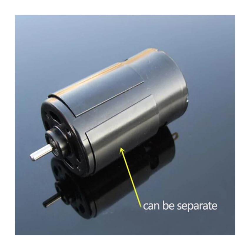 Round Shaft Ball 550 DC Electronic Starter Oiliness Shaft Sleeve DC 6-18V Low Noise DIY Parts