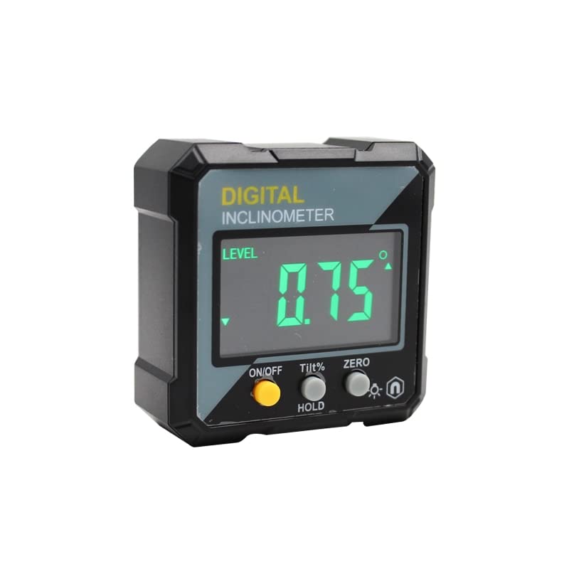 Digital Protractor Mini Type Inclinometer 360 Degree Level Magnetic Base Measuring Tools
