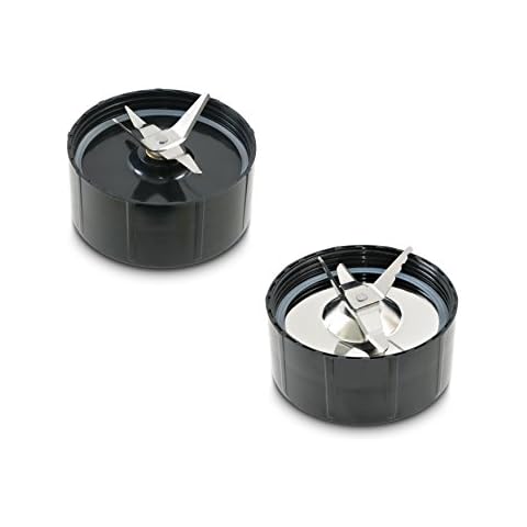 Pack of Cross Blade and Ice Shaver Blade- Spare Replacement Parts for Magic Bullet Blender, Juicer and Mixer (Model MB1001) Cover