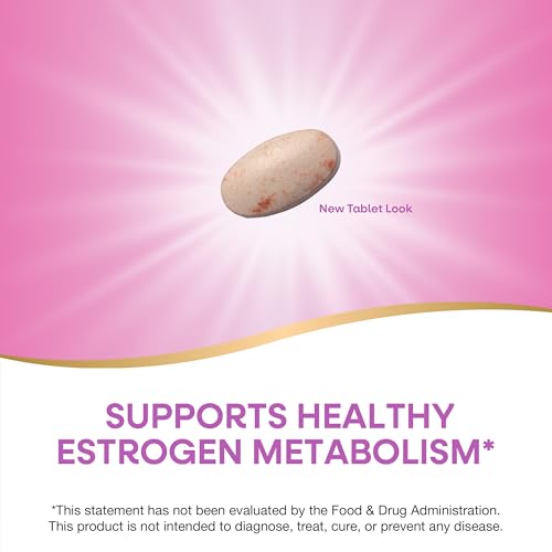 Nature's Way Estrobalance, Absorbable BR-DIM, Vegan, 60 Tablets - image 3