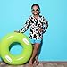Black White Cow Pattern Boys Rash Guard Swim Shirts Long Sleeve UPF 50+ Quick Dry Sun Protection Shirt Swimwear Surf Tops for Toddler Kid Girl Fishing Swimming Outdoor 7-8T