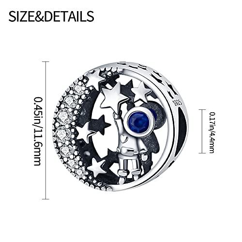 Tinslo Women's Fashion Sophisticated Charm For Pandora Bracelet, 925 Sterling Silver Beaded Gifts For Women Girls #TOP2