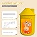 Mipow x Miffy BTA700M Cool Mist Humidifier for Bedroom With Night Light, 450ML Double Spray for Nursery, Office, Indoor Plants (Yellow)
