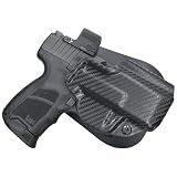 OWB Paddle Holster - Outside The Waistband fits HK CC9 (Carbon Fiber, Right)