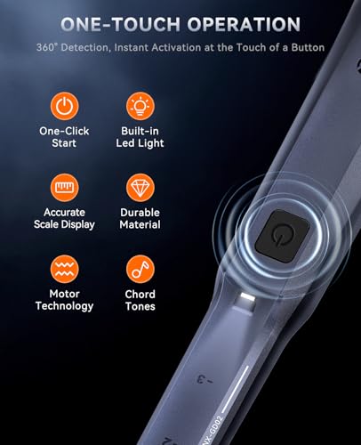 Image of SUNPOW Metal Detector Pinpointer Rechargeable - 800mAh Battery for 15H Use - IP68 Fully Waterproof Handheld Wand - 360 Side-Scan Probe - Treasure Hunting Accessory for Adults & Kids - NXGD02