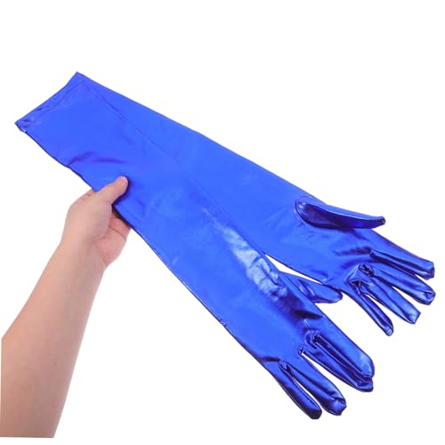 1 Pair Elbow Glossy Gloves for Women Stretchy Fashion Gloves for Formal Events Elegant Costume Accessories for Parties and Dress Up Comfortable Fit and High Gloss Finish4