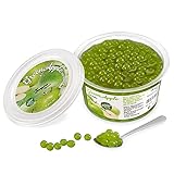 Original Popping Boba Fruchtperlen für Bubble Tea - 450g - Grüner Apfel - Ohne künstliche Farbstoffe, echte Fruchtsäfte - Weniger Zucker - 100% Vegan und Glutenfrei