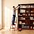 3 Step Ladder Folding, Step Stools for Adults with Wide Anti-Slip Pedals, Curved Cushioned Handrail and Safe-Lock Design, Heavy Duty Portable Multi-Purpose Ladders for Home, Kitchen, Household