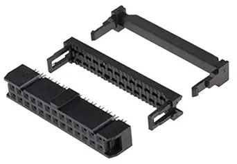 e4u FRC Connector Female 26 Pin 2.54mm Pitch Press Mount - 10 No's