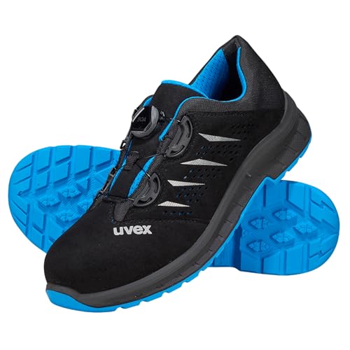 Uvex 2 Trend Halbschuh mit BOA Fit System, Sicherheitsschuhe S1 P SRC,...