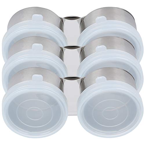 3Pcs Oil Painting Cup Double Stainl Steel Mixing Can Artist Tools with Lid Stainl Oil Cup Is with Lightweight Compact Making Oil Painting CupDouble Oil Painting CupOil Painting