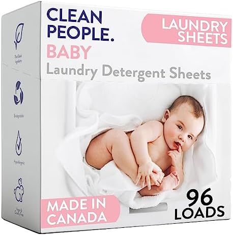 Amazon.com: The Clean People Laundry Detergent Sheets - Laundry Soap ...