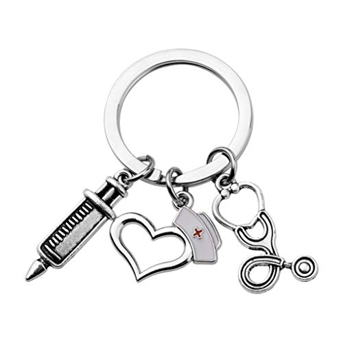 SEIRAA Nurse Keychain Medical Students Keychain Nurse Graduation Gift Appreciation Gift for Nurse (Nurse Keychain)