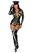 Forplay Women's Highly Classified Sexy Soldier Costume Set, Olive, L/XL