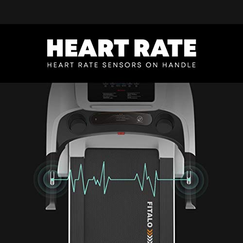 Image of Fitalo Play T3 Lite (5.0 HP Peak) DC Motor Motorized Treadmill with Free DIY Installation Assistance and Bluetooth App for Home Use