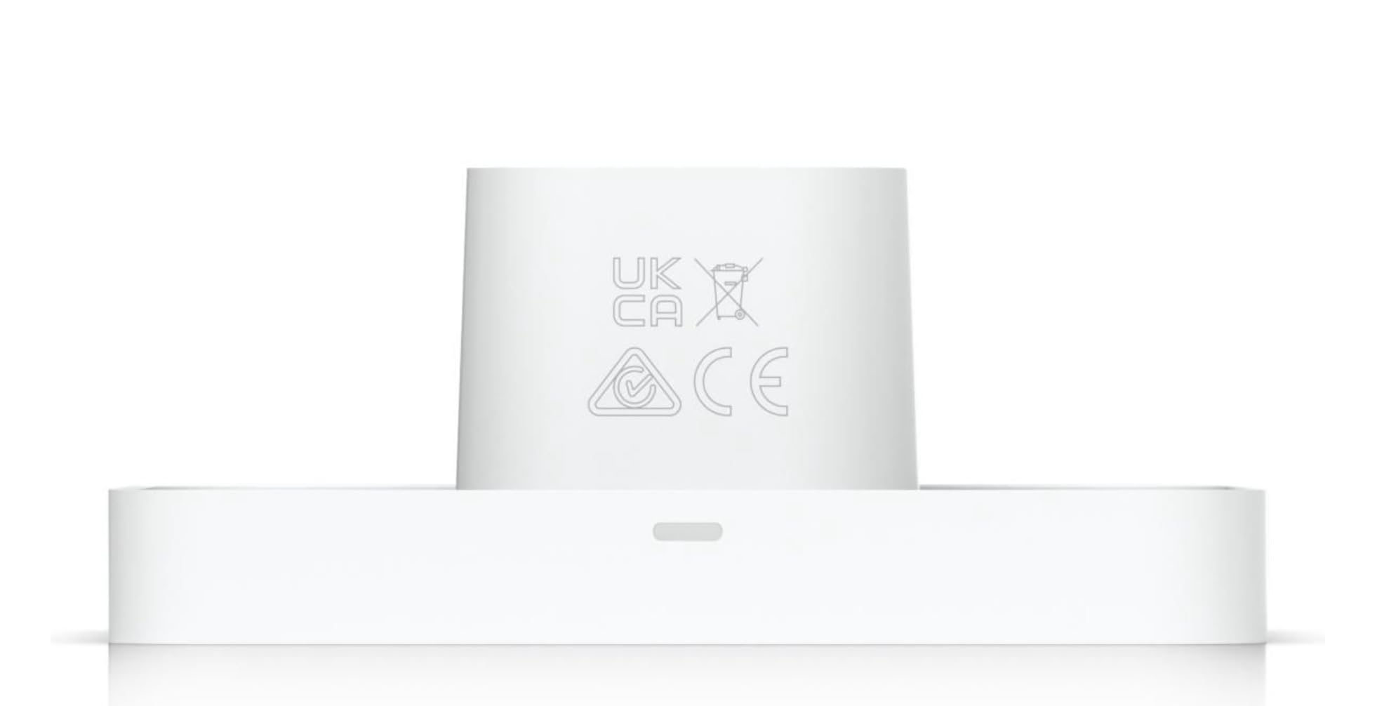 Lettore per Controllo Accessi con Tastiera 12 Tasti, NFC, Bluetooth, Ethernet PoE e Protezione IP55, Bianco
