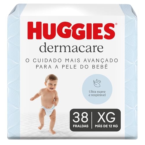 Fralda Huggies Premium Dermacare XG - 38 Un
