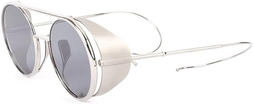 Dita BORIS BIDJAN SABERI BBS100-49-01 Sunglasses BORIS BIDJAN SABERI // Raw Titan w/Grey - Silver Mirror - AR Lens 49mm