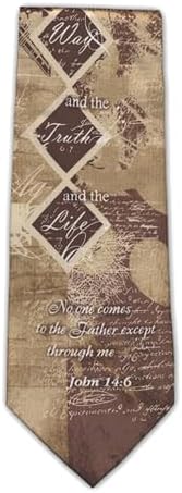 Eagles Wings Men's Finely Crafted Inspirational Necktie - Way Truth Life
