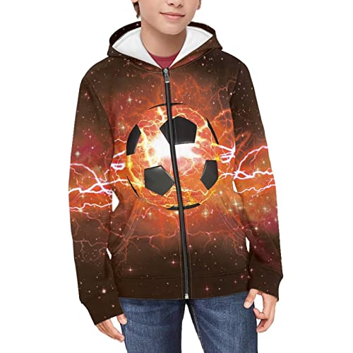 Image of Biyejit Kids Novelty 3D Graphic Printed Hooded Sweatshirt