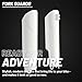 Polisport Fork Guards for Yamaha YZ250F/YZ450F 16-21, YZ125/250 15-21, YZ250FX/YZ450FX 16-21 | Durable Polypropylene, OEM Fit, White, Enduro Fork Protection