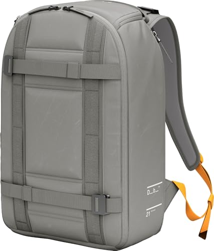 Db Journey Ramverk Backpack - Durable Travel Backpack with Laptop Compartment & Pockets for Work, Luggage Backpack with Roller Bag Hook Up System, 21L - Sand Grey2