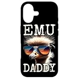 Emu Daddy エミュー ダディバード オーストリッチ ランナー お父さん 父の日 ビッグエミュ スマホケース iPhone 17 用